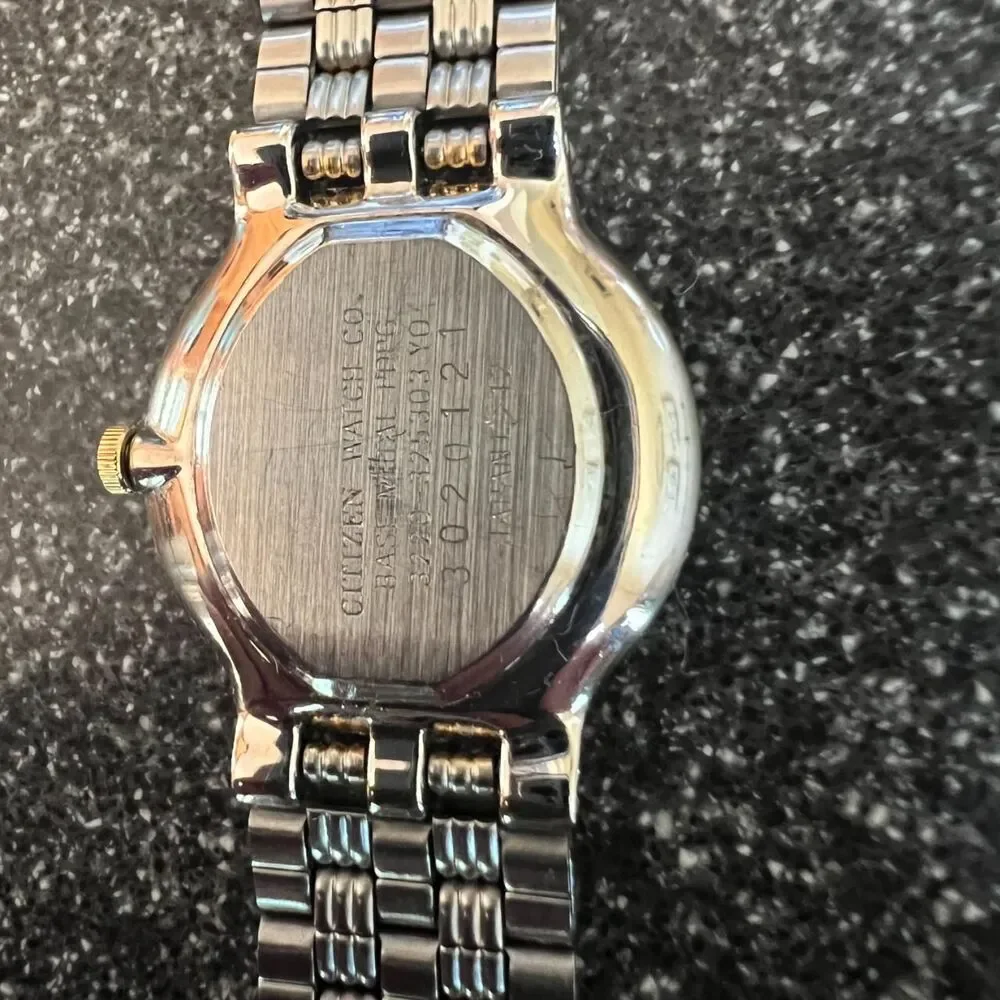 Vintage Citizen Elegance Gold / Silver Watch 3220-325303